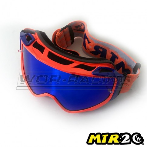 Gafas de Motocross MTR2 - OR (Naranja / Azul)
