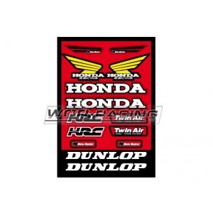 Kit Adhesivos Honda -Hoja A4-